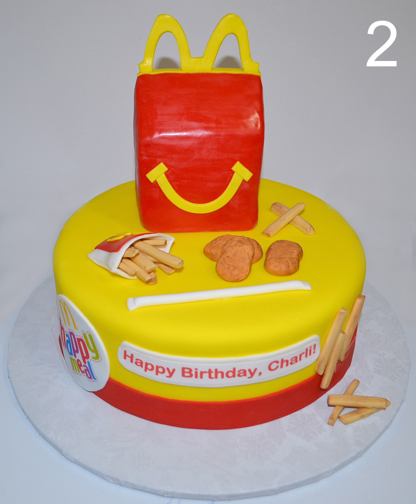 McDonald's Happy Meal Cake